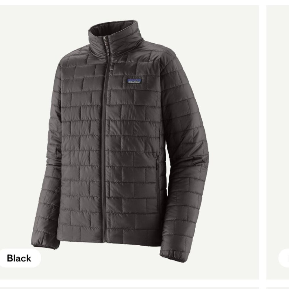 Patagonia Men's Nano Puff Jacket Insulated Full Zip - Large -
